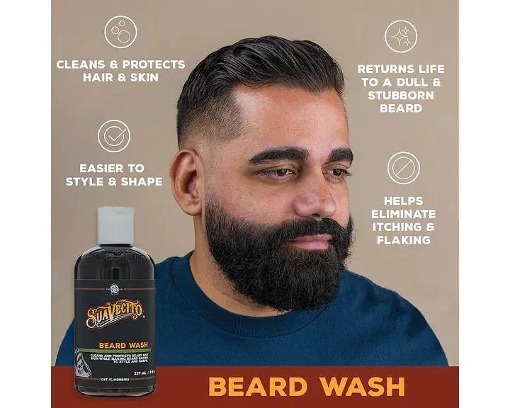 Шампунь для бороди Suavecito Beard Wash 237 мл - фото 3