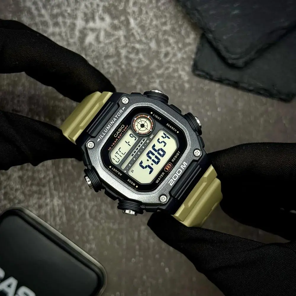 Чоловічий годинник Casio DW-291HX-5A Чорний ( AT1141-0206 ) - фото 3