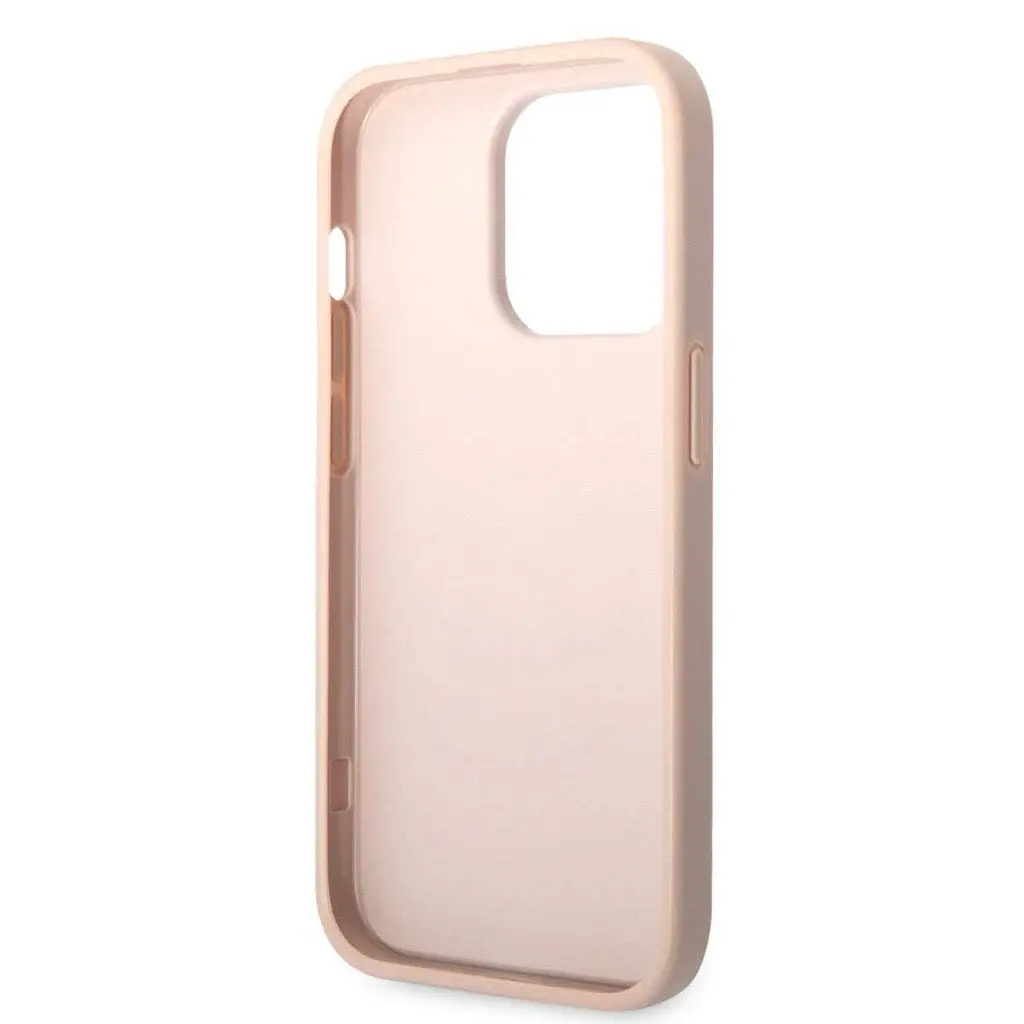 Чехол Guess PU 4G Metal Logo для iPhOne 15 Pro Max Pink (57983116460) - фото 6