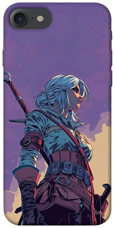 TPU чохол Demsky The witcher ciri для Apple iPhone 7 / 8 (4.7")