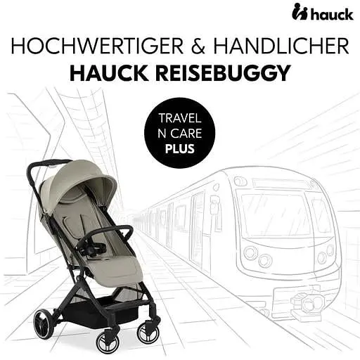 Прогулянкова коляска Hauck Travel N Care Plus Velvet Olive, оливкова (16020-6) - фото 13