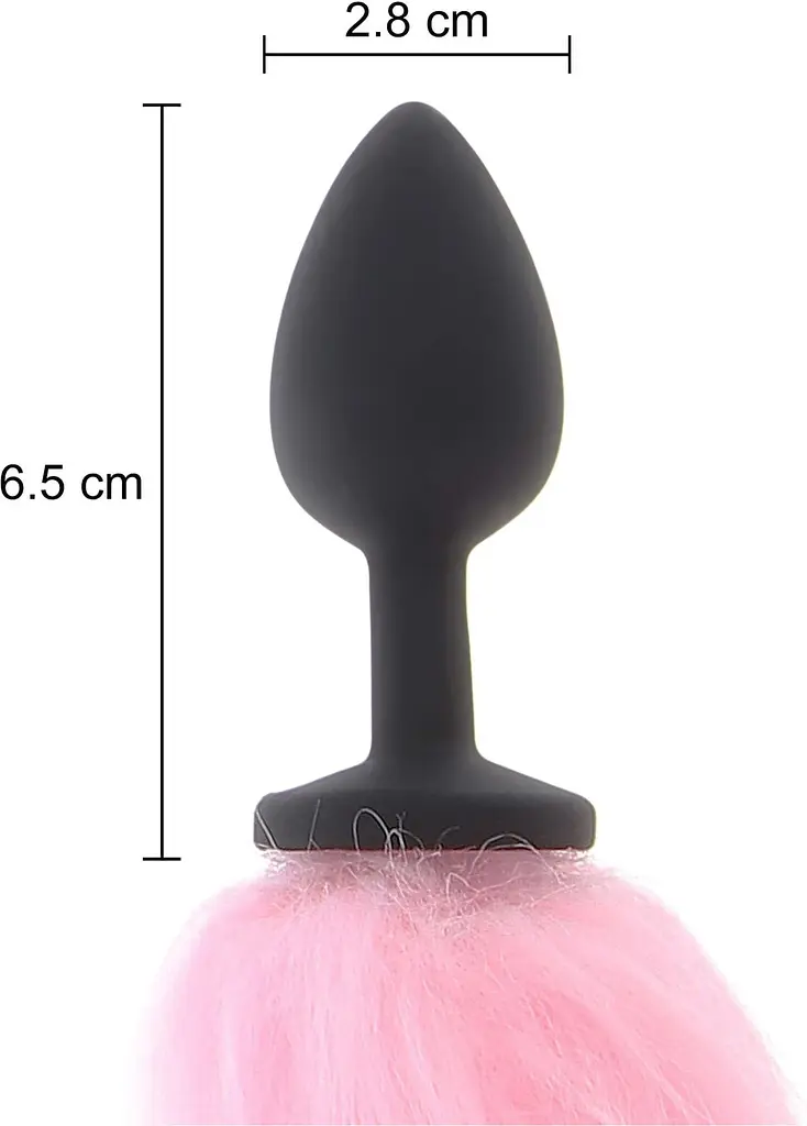Анальна пробка з хвостом Taboom Unicorn Tail Buttplug - фото 4