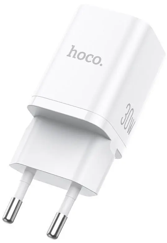 Быстрое зарядное Hoco N13 Bright 30 W 2 порта USB-A + USB-C - фото 4