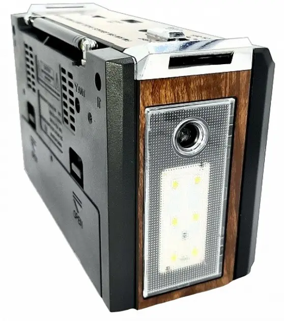Акумуляторний радіоприймач з LED ліхтариком 2хR20 MP3 USB FM радіо Golon RX-381 - фото 2