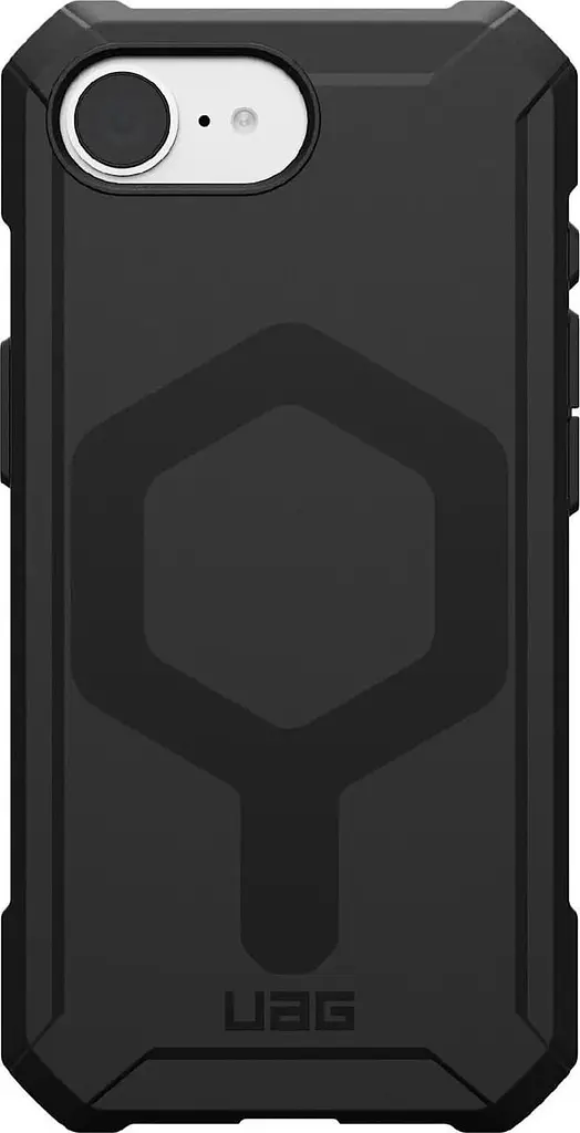 Оригінальний протиударний чохол для iPhone 16e / 17e UAG Essential Armor MagSafe Black 114496114040