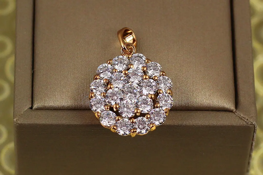Кулон Xuping Jewelry Ожина 1,6 см золотистий