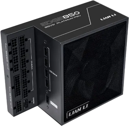 Блок живлення Lian Li EDGE 850W 80 PLUS PLATINUM BLACK (G9P.EG0850.BE00.EU) - фото 1