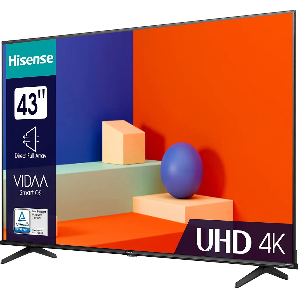 Телевизор Hisense 43A6K 43" LED 4К [20011853] UA [119318] - фото 3