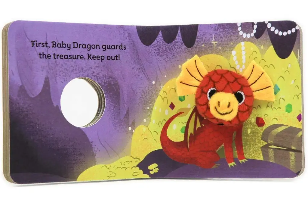 Baby Dragon: Finger Puppet Book - фото 4