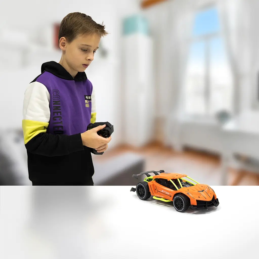 Машинка на радіокеруванні Sulong Toys Speed Racing Drift Bitter помаранчевий (SL-291RHO) - фото 9