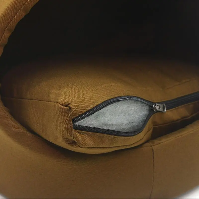 Будка для котів та малих порід собак Zoo-hunt Екко коричневий №2 42х37х37 см (ZH48818148-1) - фото 2