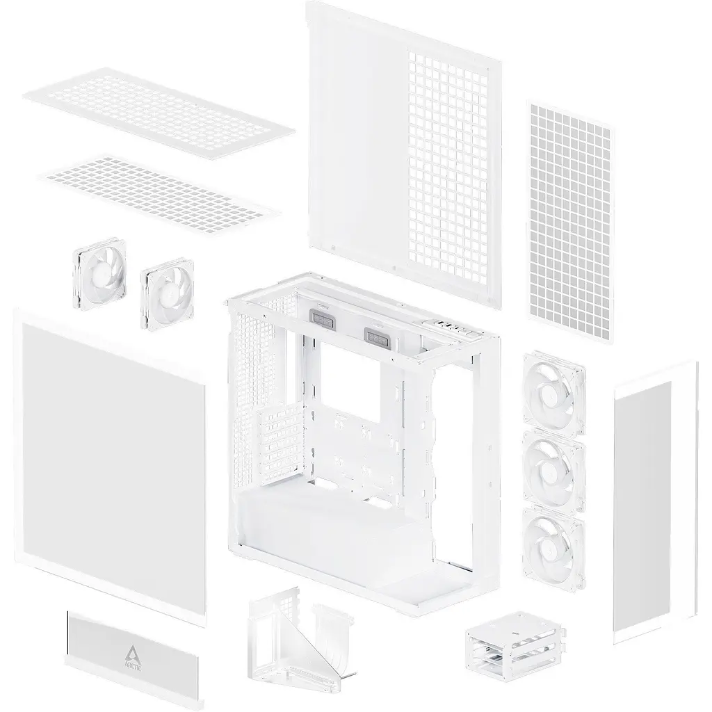 Корпус Arctic Xtender VG White (ACPCC00017A) [143245] - фото 8