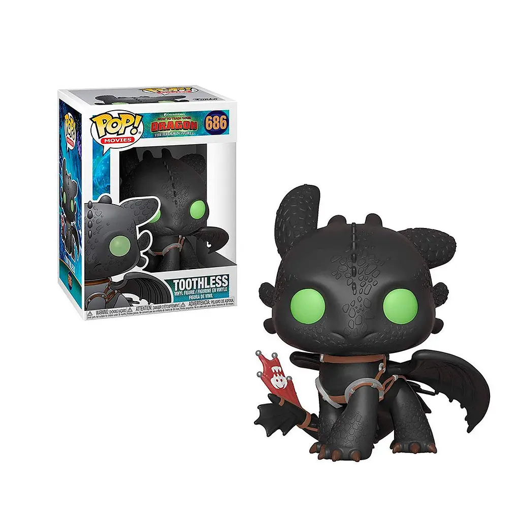 Ігрова фігурка FUNKO POP! серії "Як приборкати дракона" - БЕЗЗУБИК Funko 36355 - фото 2