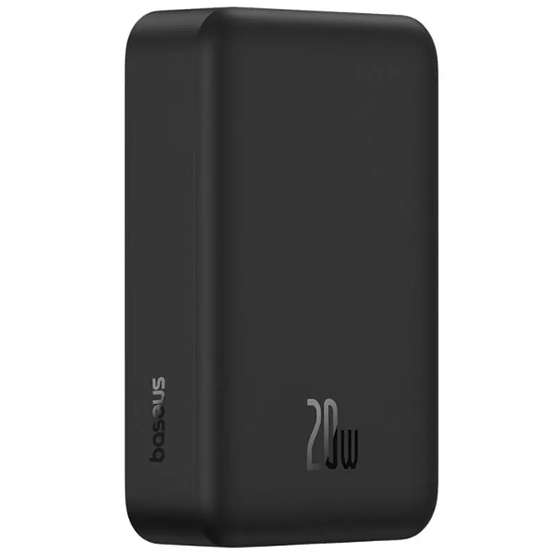 Портативное ЗУ Power Bank Baseus EnerFill FM41 Mini Magnetic PD20W с БЗУ 20000mAh (E0027U) Cosmic Black - фото 2