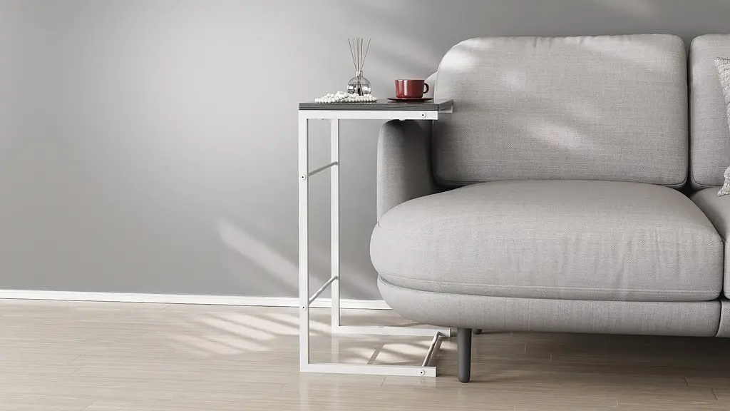 Столик Террі 650x440x330 Білий метал ДСП Сосна Кембра 16мм FRD-104657 - фото 3