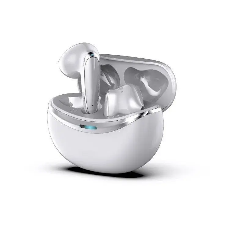 Бездротові Bluetooth навушники-вкладиші TWS BX18 з шумозаглушенням Білі - фото 2