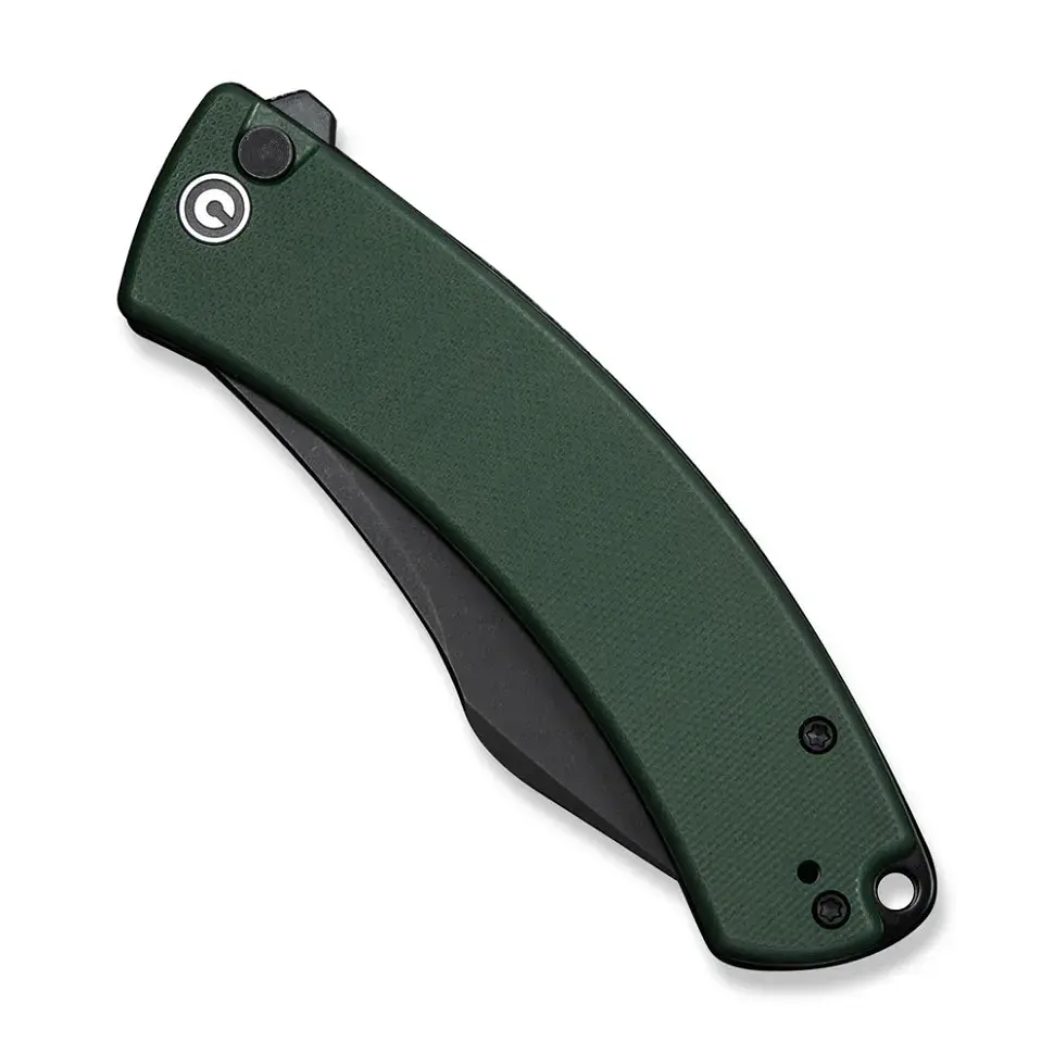 Ніж Civivi Outlaw Muk, Green G10, Black Stonewash (C24079-3) - фото 4
