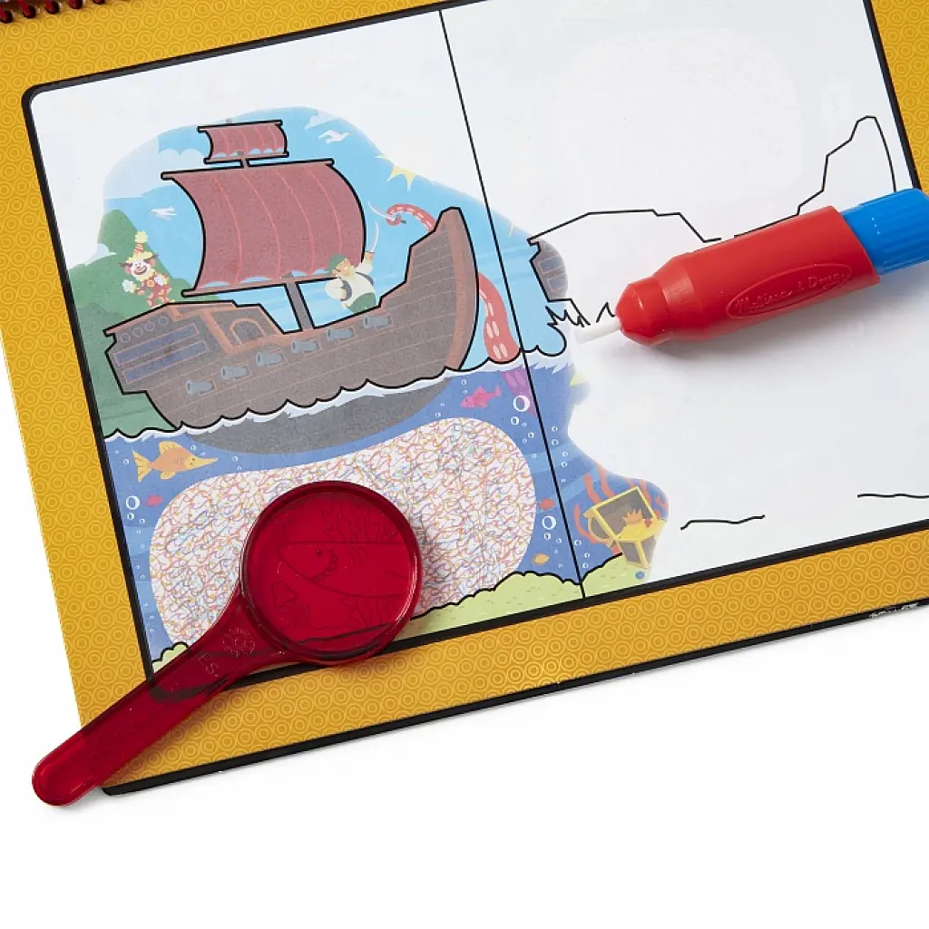 Набір для творчості Melissa & Doug Мега-водна чарівна розмальовка Пригоди (MD30172) - фото 5