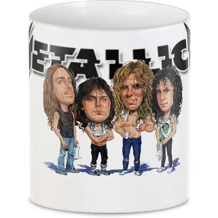 Кухоль GeekLand Metallica Металіка CP 03.318 330 мл білий - фото 3
