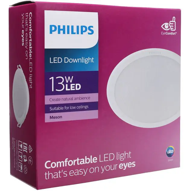 Світильник Philips 59464 Meson 125 13W 65K WH recessed (915005748201) - фото 4