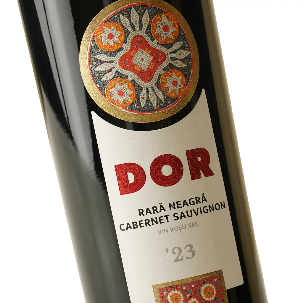 Вино Bostavan DOR Rara Neagra&Cabernet Sauvignon, 13%, 0,75 л (AU8P040) - фото 5