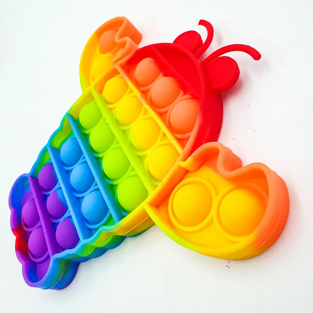 Сенсорна іграшка антистрес силіконова нескінченна пухирка поп іт UKC Pop It Fidget - фото 2