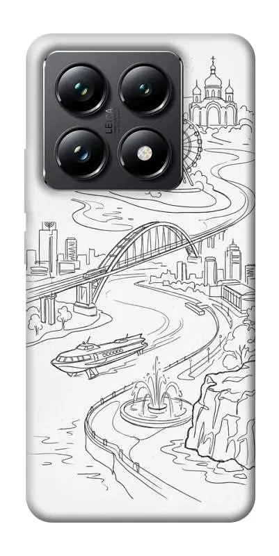 TPU чохол Demsky Dnipro spirit для Xiaomi 14T Pro