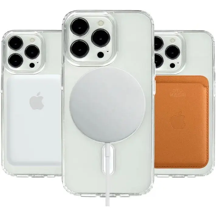 Чохол-накладка DK Силікон Composite Clear Case с MagSafe для Apple iPhone 14 Plus (clear) - фото 5