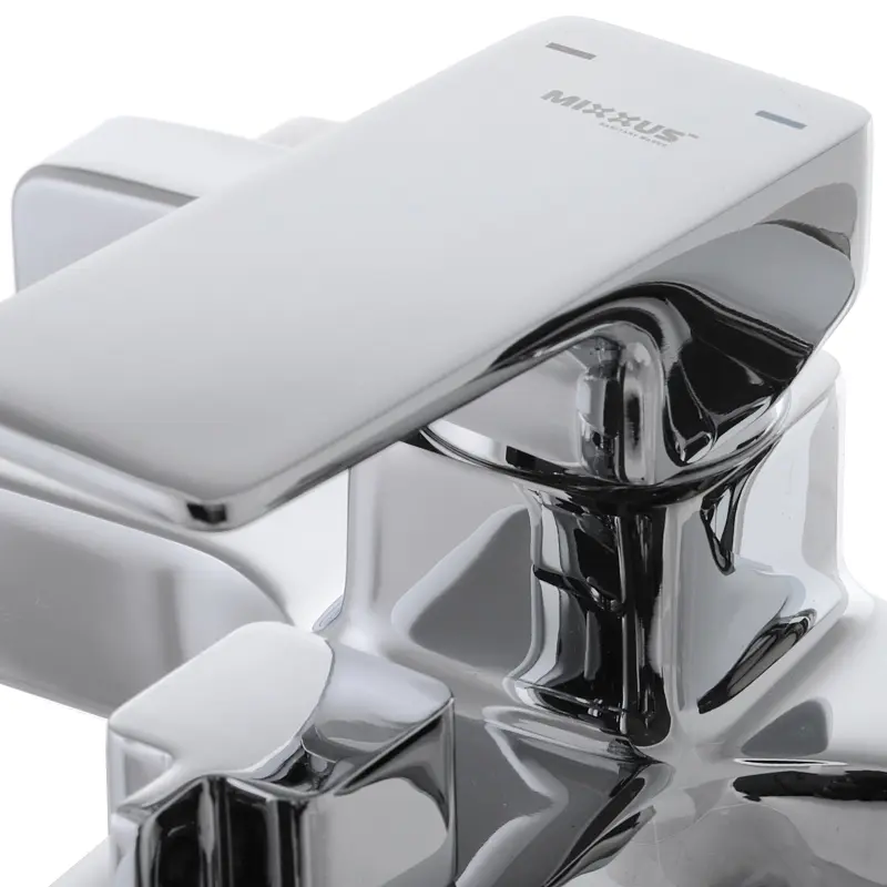 Смеситель для ванны Mixxus Premium Kvadro 009 Euro MI5806 Хром - фото 3