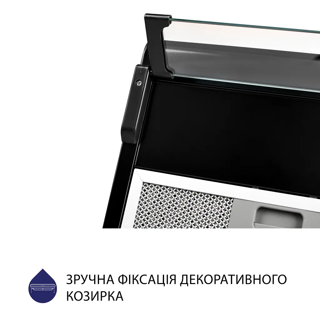 Витяжка плоска MINOLA HPL 615 BL - фото 5