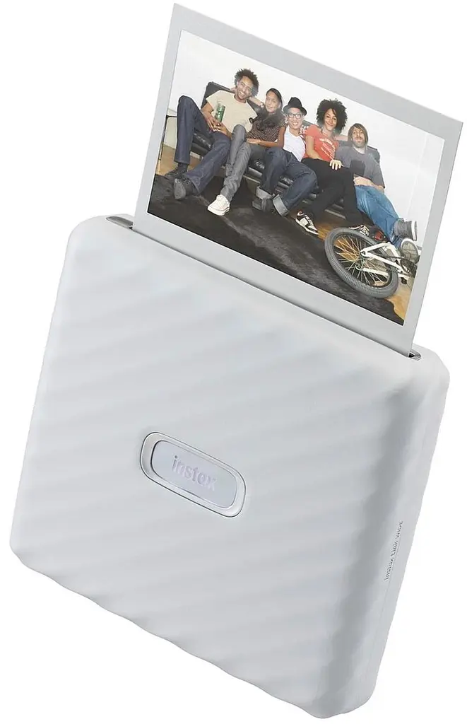 Подарунковий набір Фотопринтер Fujifilm Instax Link Wide, Фотопапір 20 шт, Прозорий чохол, Фотоальбом на 64 фото Білий - фото 4