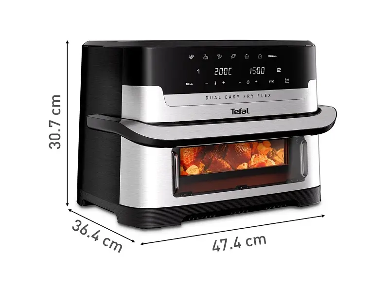 Мультипіч (аерофритюрниця) Tefal EY922DE0 - фото 3