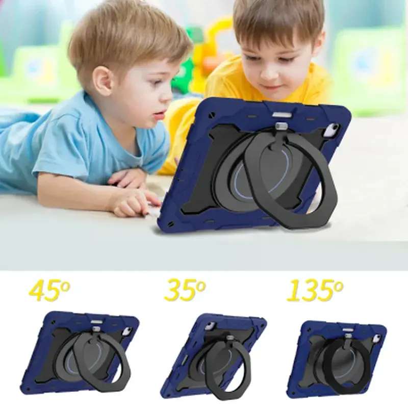 Чохол до планшета BeCover Armor Stand Apple iPad Air 13" M2/M3 (2024/2025) Blue (711927) - фото 6
