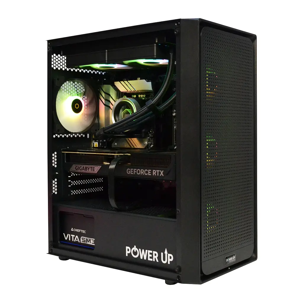 Робоча станція Power Up Desktop #768 Ryzen 9 9950x/32 GB/HDD 2 TB/SSD 512 Gb/GeForce RTX 5060Ti 16 Gb - фото 2