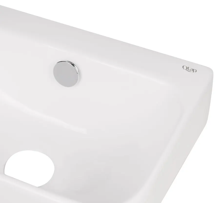 Раковина Qtap Tern без донного клапана QT17115117LWN - фото 4