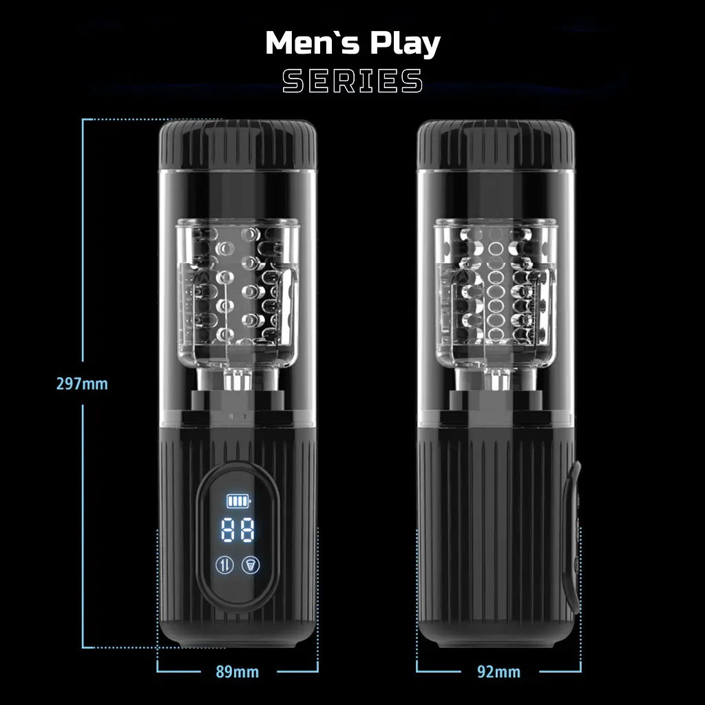 Мастурбатор Erospace Men’s Play Automatic Thrusting Masturbator B2 - фото 2