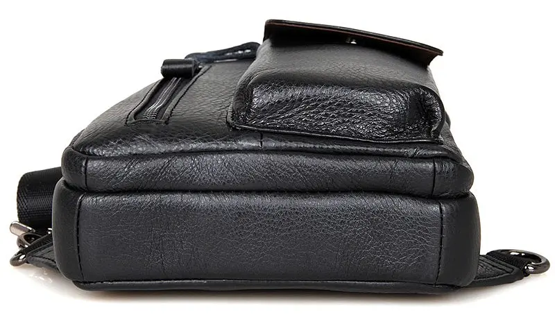 Сумка кожаная мужская Vintage 17х25х6 см sum0012427 - фото 5