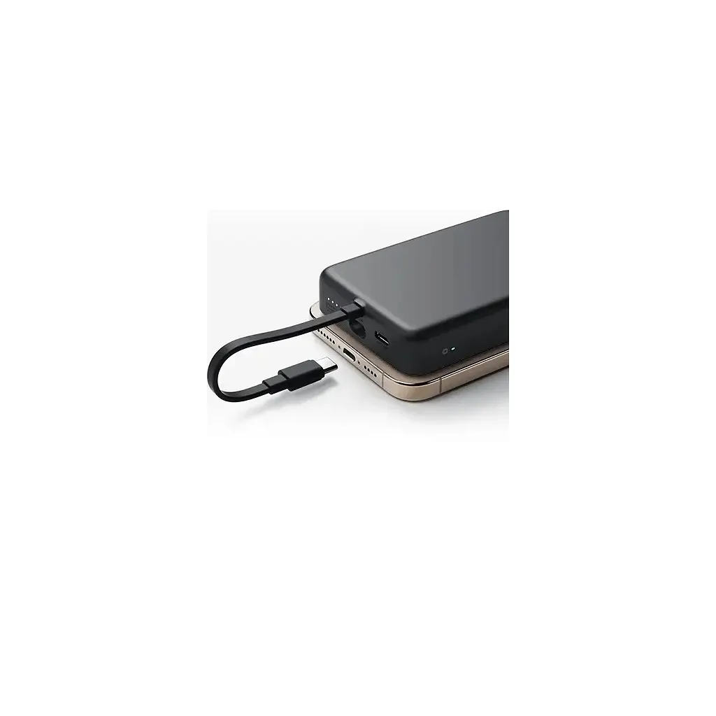 Батарея універсальна Xiaomi 10000mAh 33W Magnetic Integrated Cable grey (BHR9823GL) - фото 5