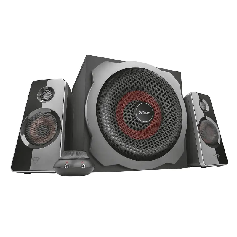 Trust Акустична система (Колонки) 2.1 GXT 38 Tytan Ultimate Bass Speaker Set BLACK - фото 2