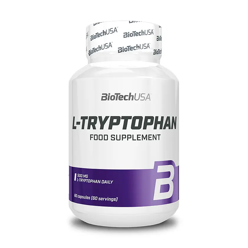 Амінокислота BiotechUSA L-Tryptophan 60 капсул - фото 2