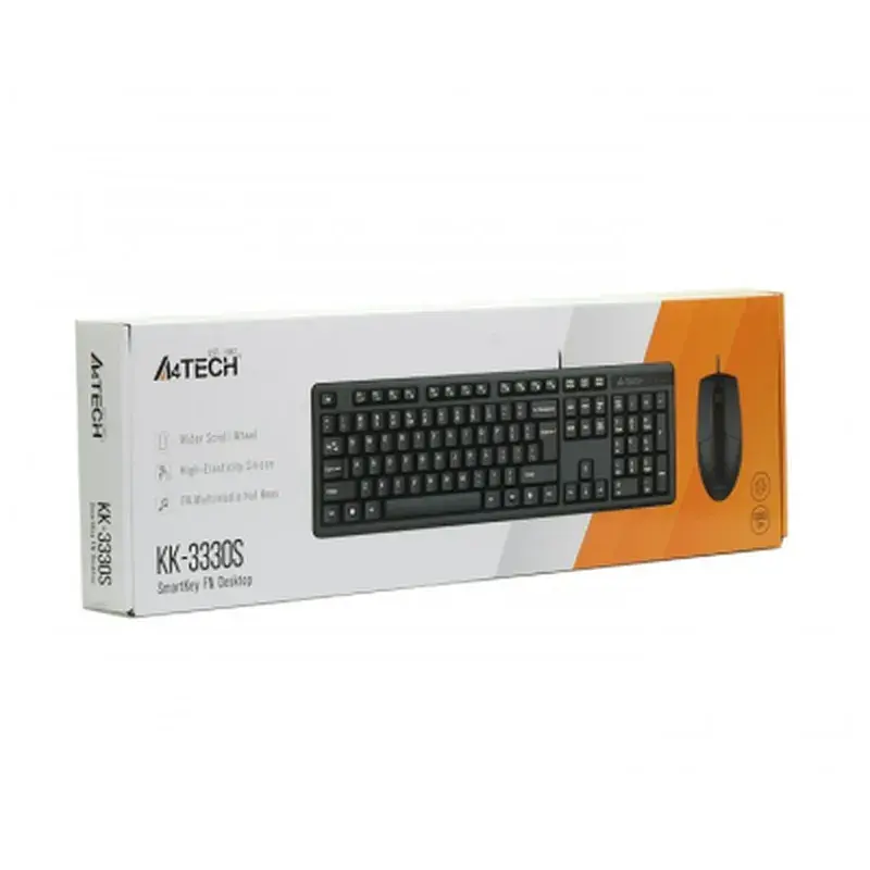 Комплект A4Tech KK-3330S USB Black (4711421962971) - фото 9