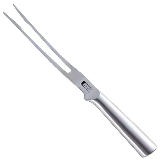 Набір ніж та виделка для м'яса Bergner Bbq lovers 2 предмети (BG-40220-MM) - фото 3