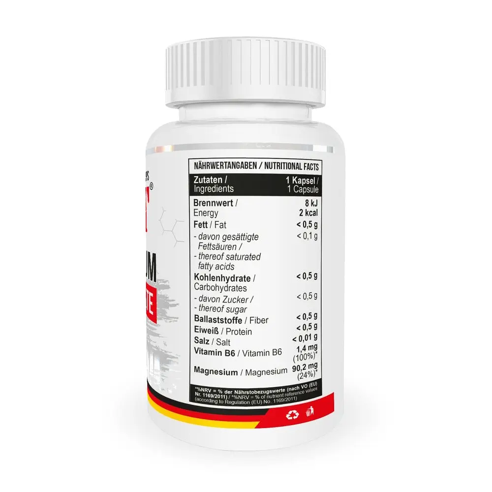 Хелат бисглицината магния MST Nutrition Magnesium Bisglycinate, 90 капсул - фото 2