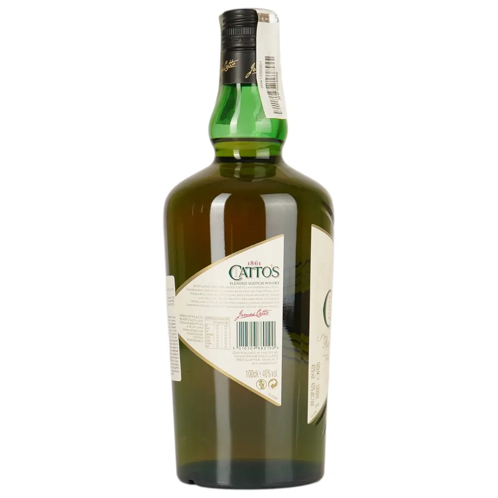 Виски шотландский Cattos, 40%, 1,0 л - фото 2
