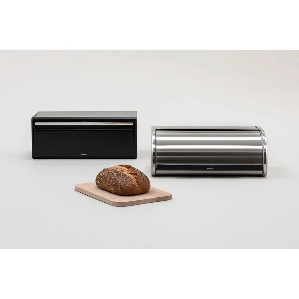 Хлібниця Brabantia Roll Top Bread Bin 17.3x44.5x26.2 см срібляста (348921) - фото 4