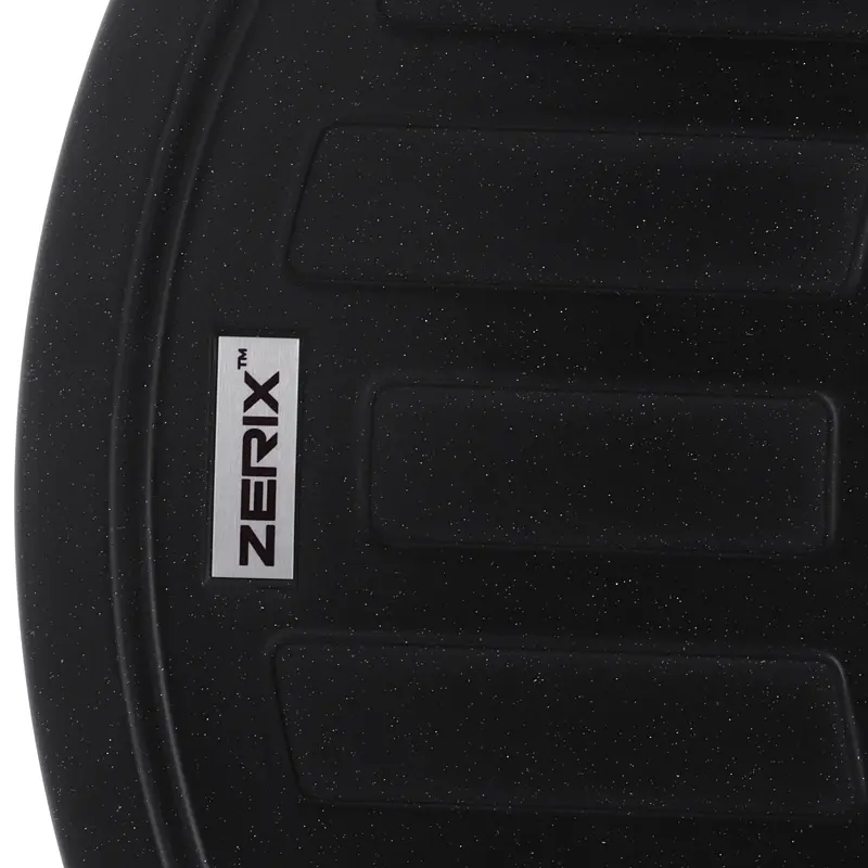 Кухонна мийка Zerix ZS-6250R-14 black металік ZX4554, Чорний матовий - фото 2