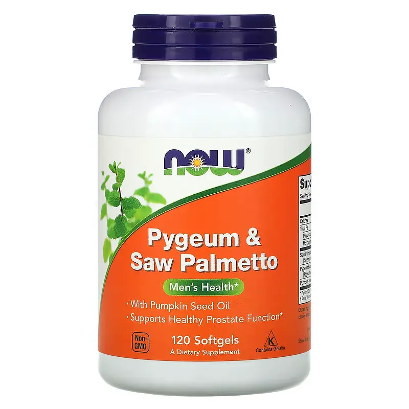 Африканська Слива й Сереноа Pygeum & Saw Palmetto 25/80 мг - 120 софтгель