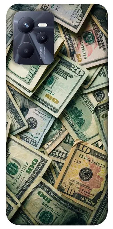 TPU чехол Demsky Dollars для Realme C35