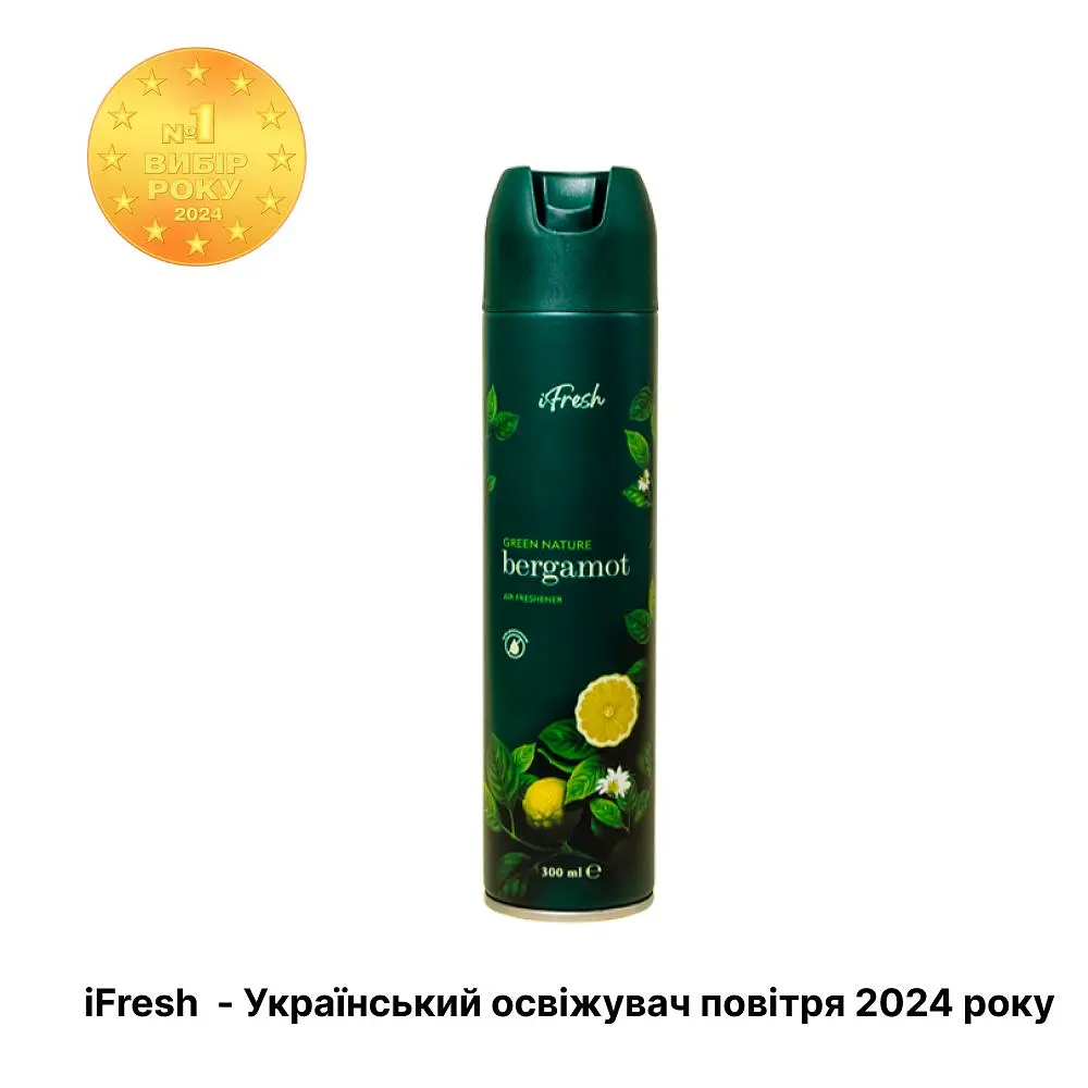 Освіжувач повітря iFresh Green Nature Bergamot 300 мл - фото 2
