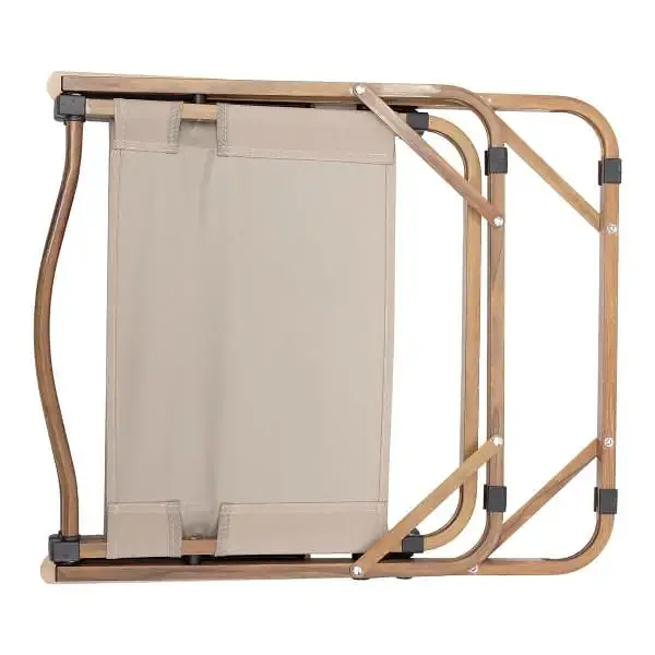 Стілець для кемпінгу складаний Lugi з алюмінієвим каркасом бежевий HP-SY-1 - фото 6